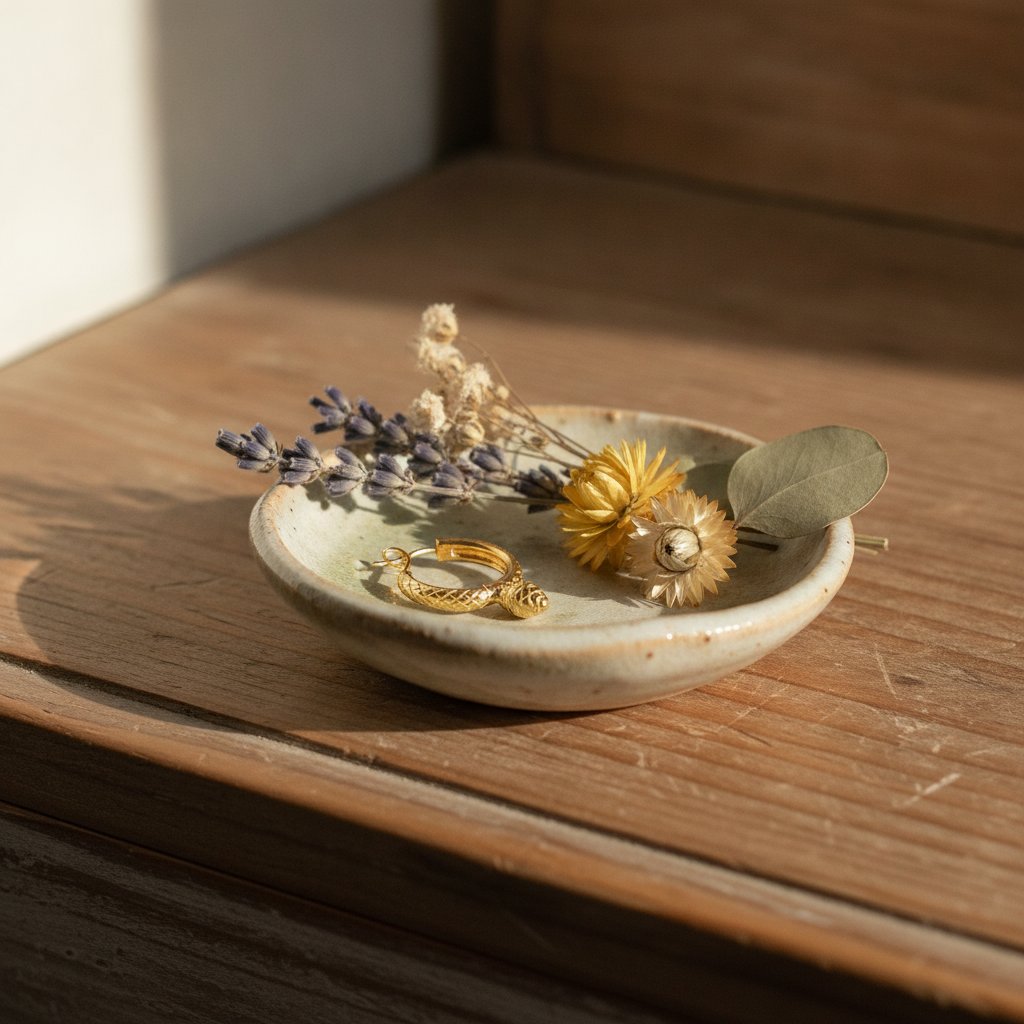 Fleur Gold Earrings