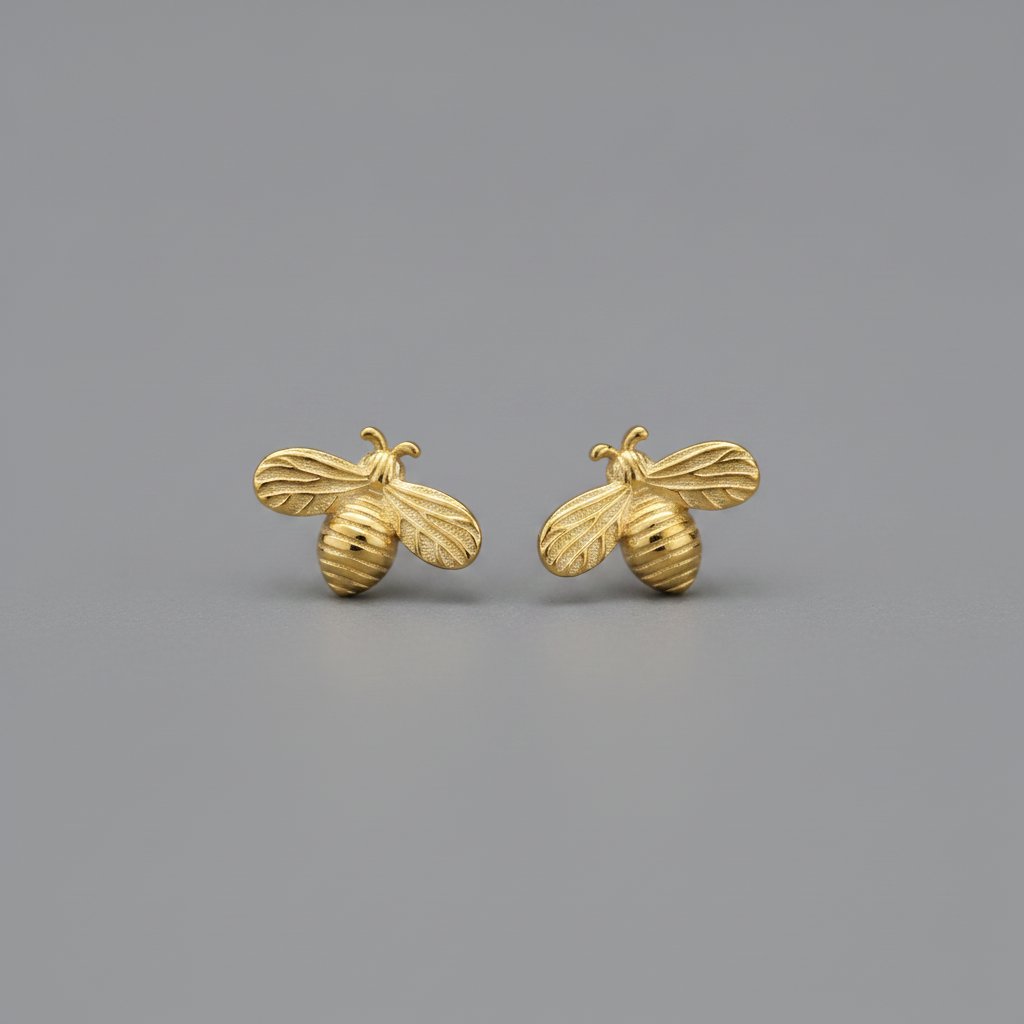 Fleur Gold Earrings