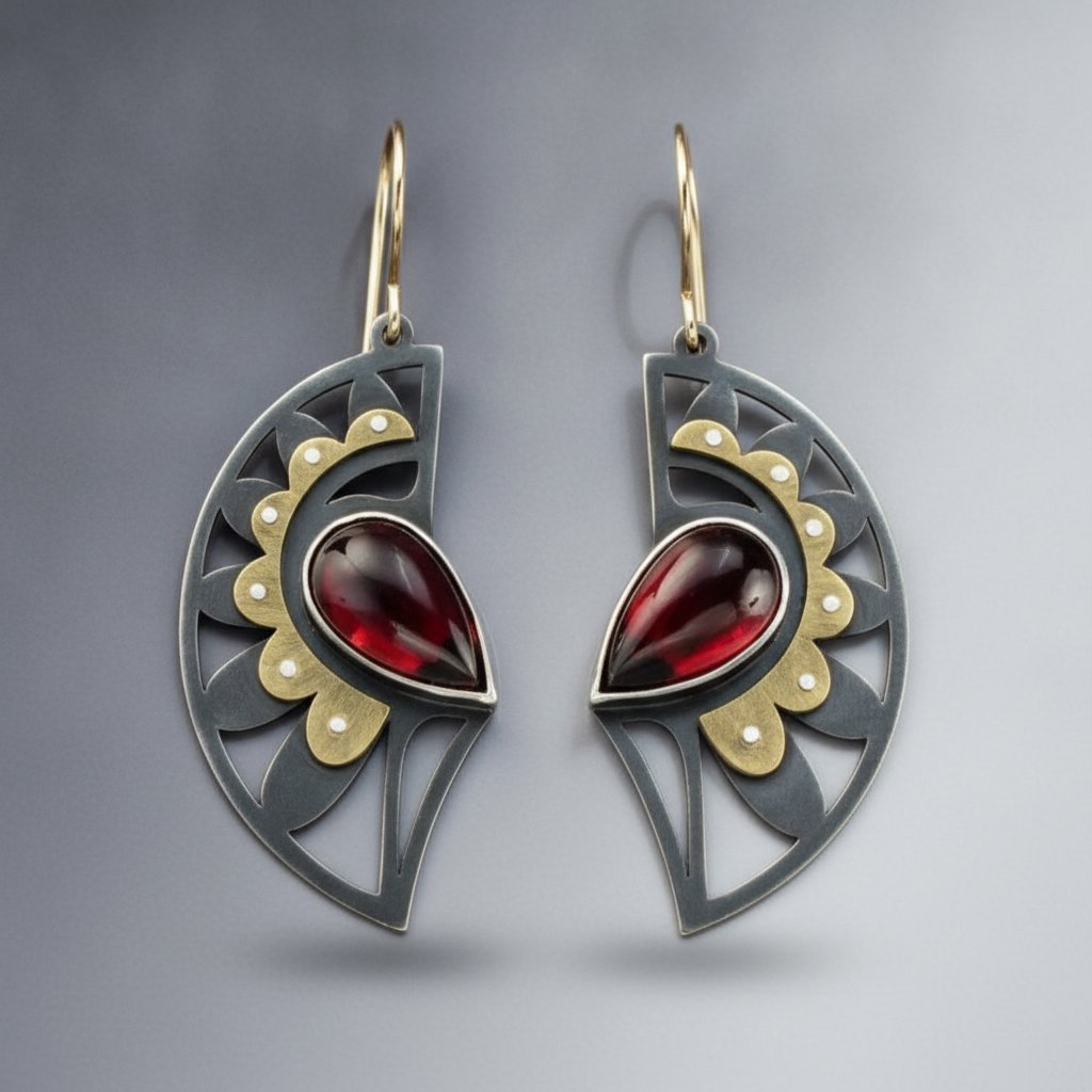 Fleur Crystal Earrings