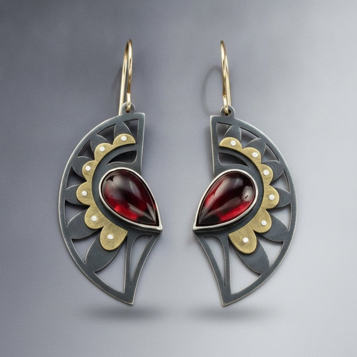 Fleur Crystal Earrings