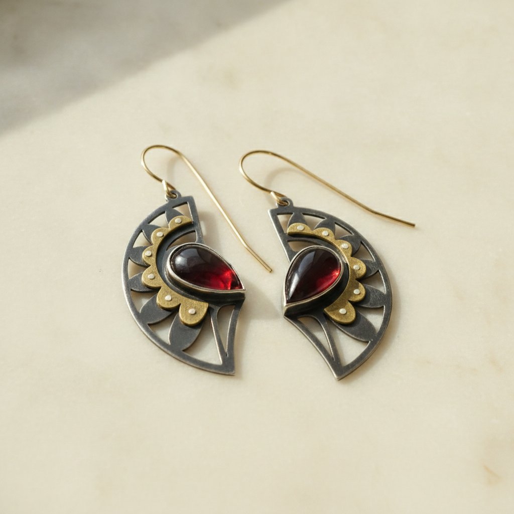 Fleur Crystal Earrings