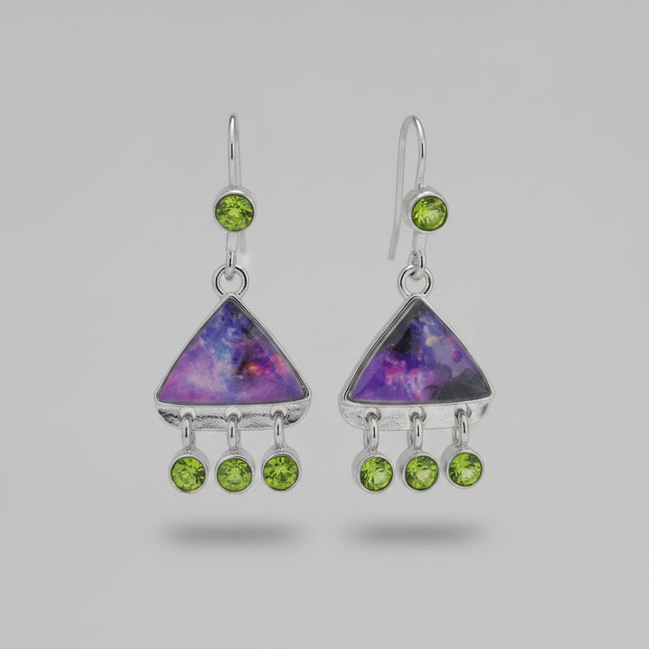 Fleur Silver Earrings