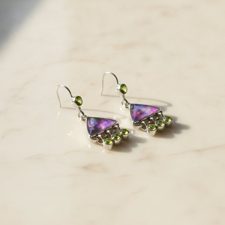 Fleur Silver Earrings