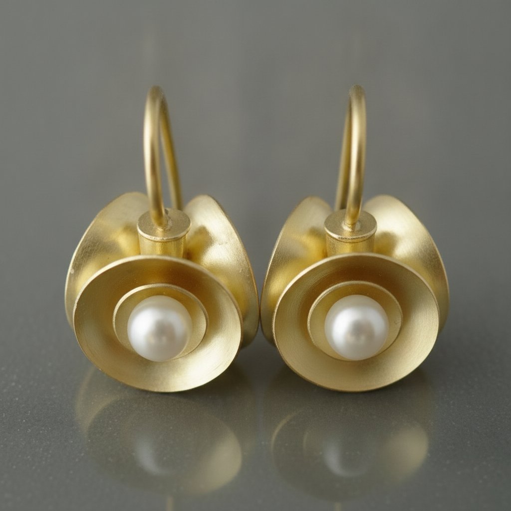 Fleur Pearl Earrings