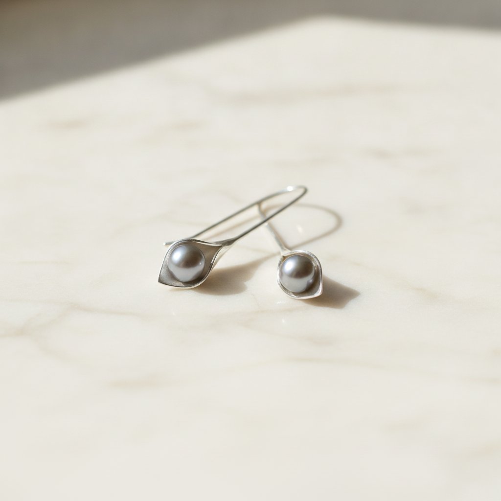 Fleur Pearl Earrings