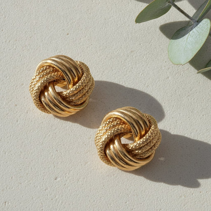 Fleur Gold Earrings
