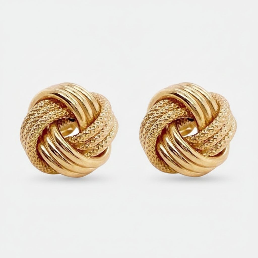 Fleur Gold Earrings