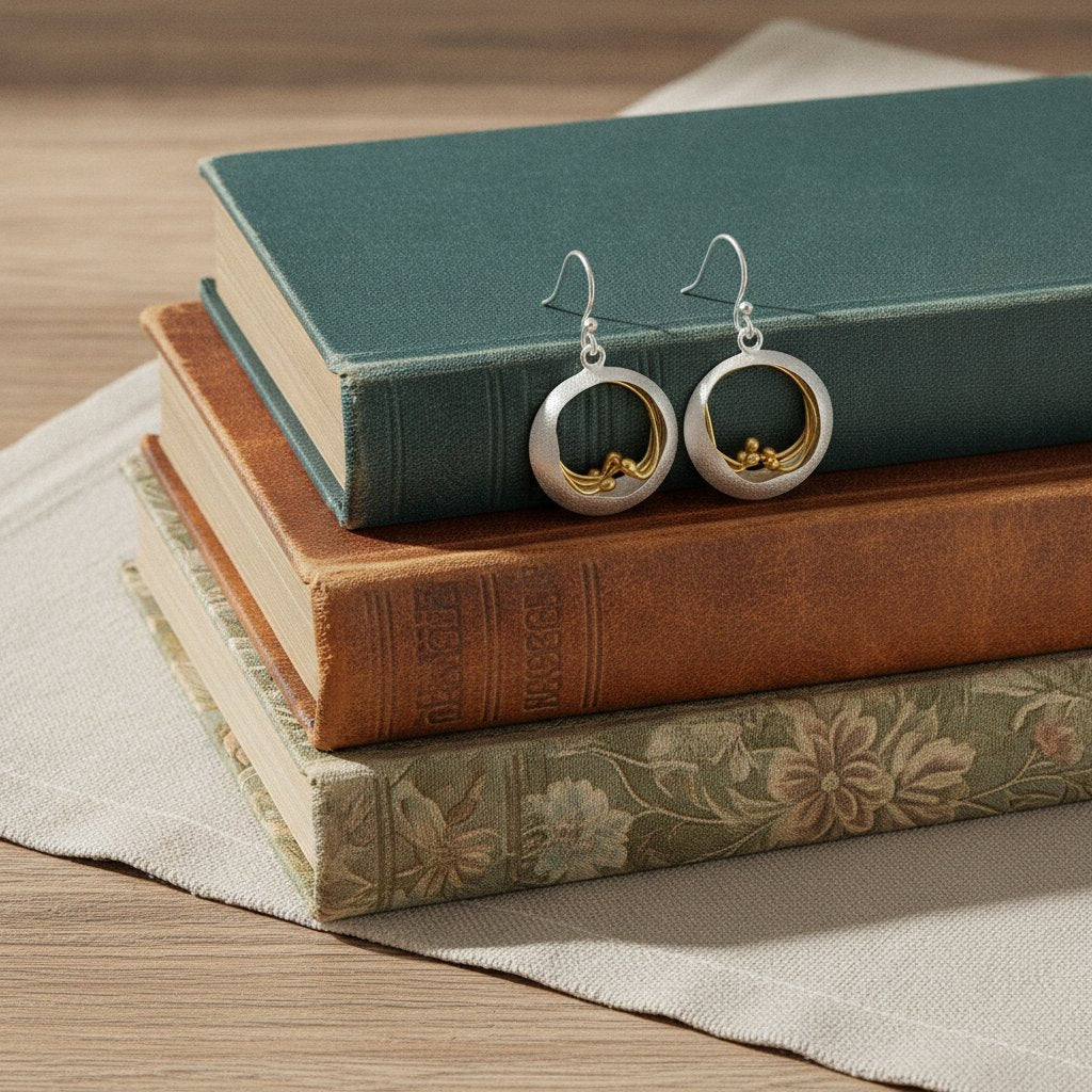 Fleur Gold Earrings