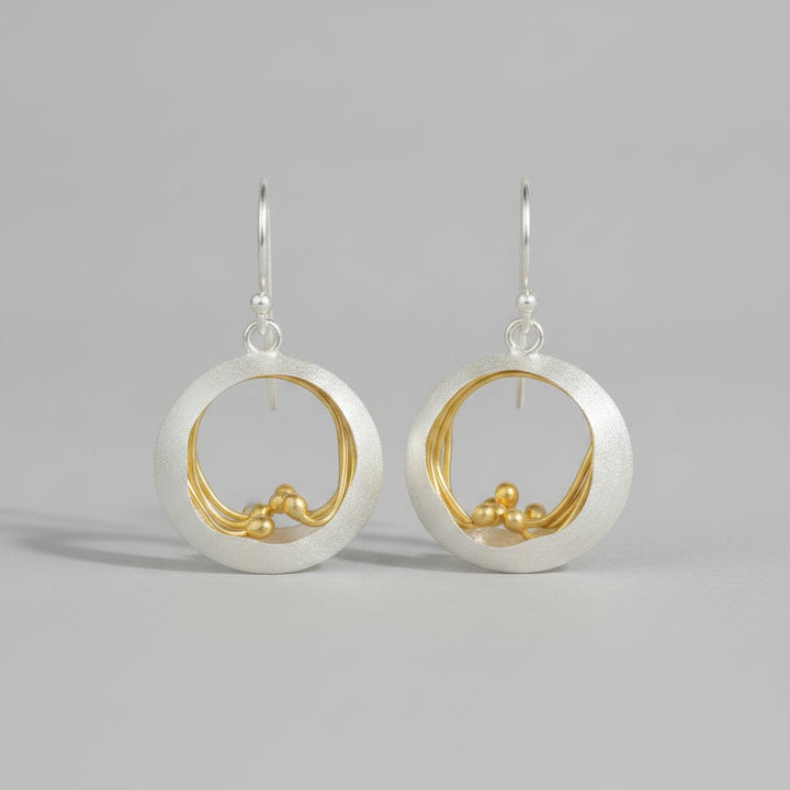 Fleur Gold Earrings