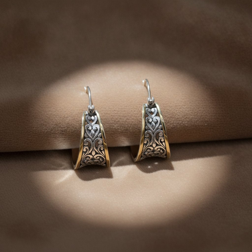 Fleur Gold Earrings