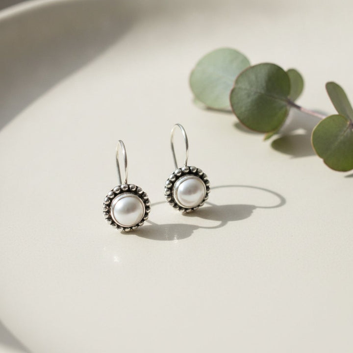 Fleur Pearl Earrings