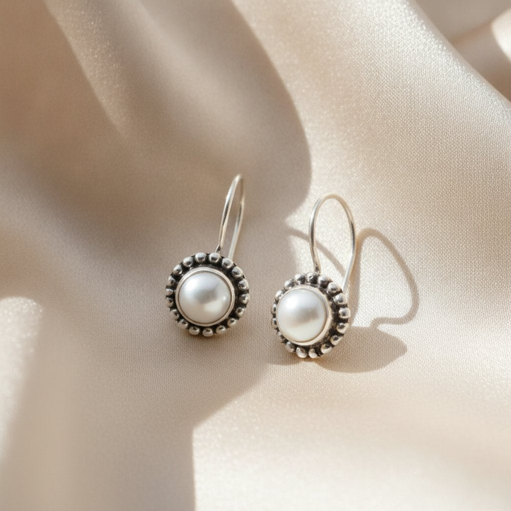 Fleur Pearl Earrings