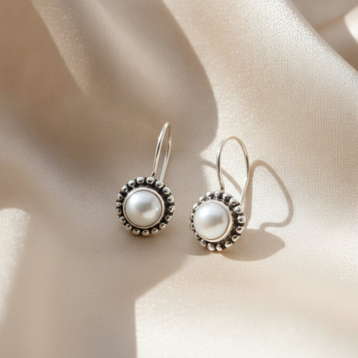 Fleur Pearl Earrings