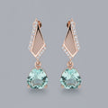 Fleur Crystal Earrings