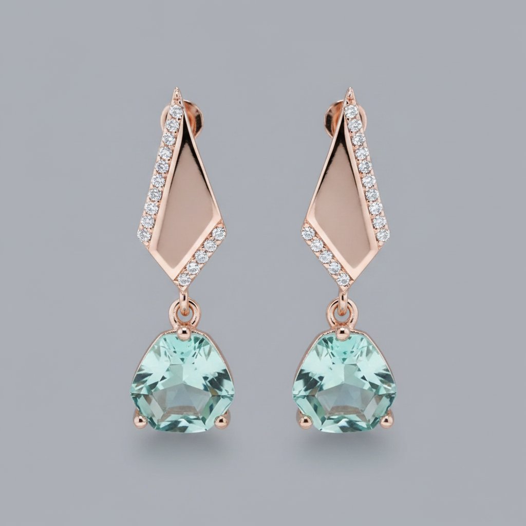 Fleur Crystal Earrings