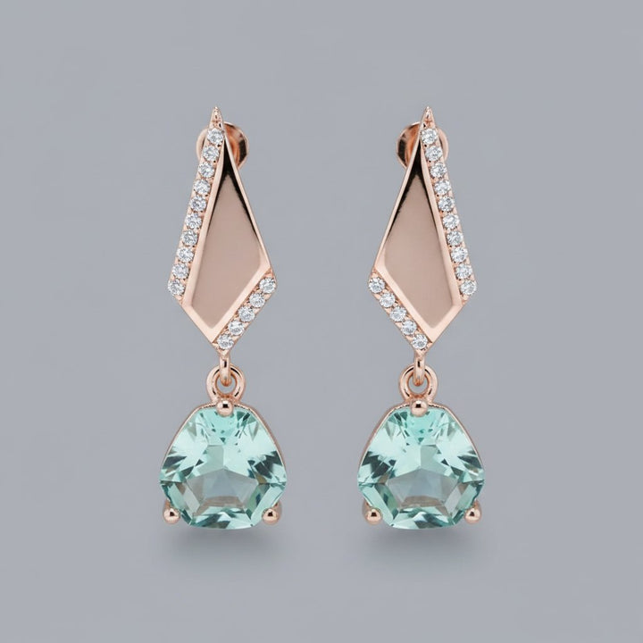 Fleur Crystal Earrings