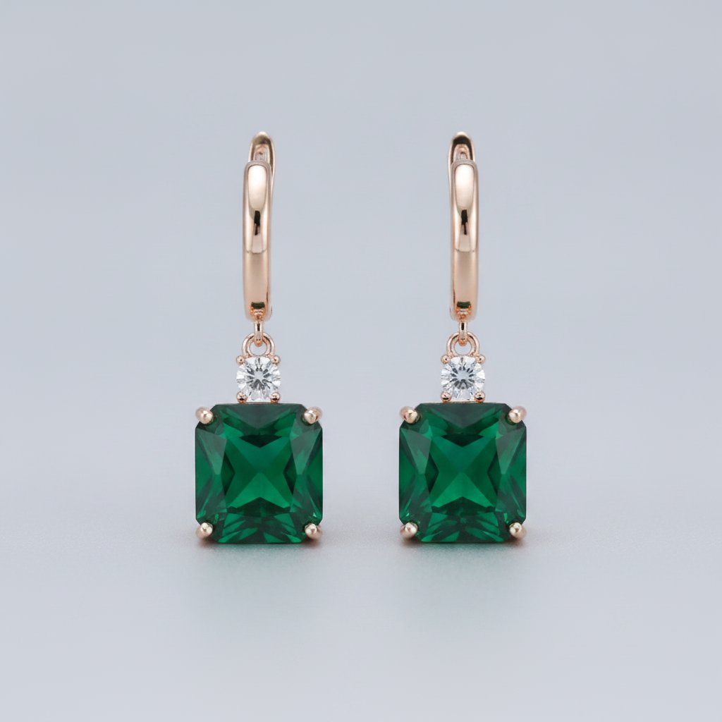 Fleur Crystal Earrings