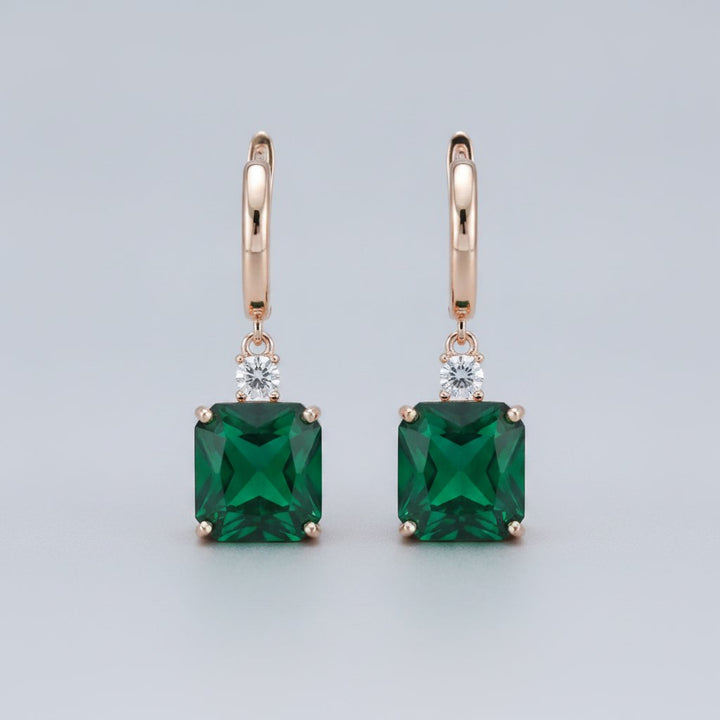 Fleur Crystal Earrings