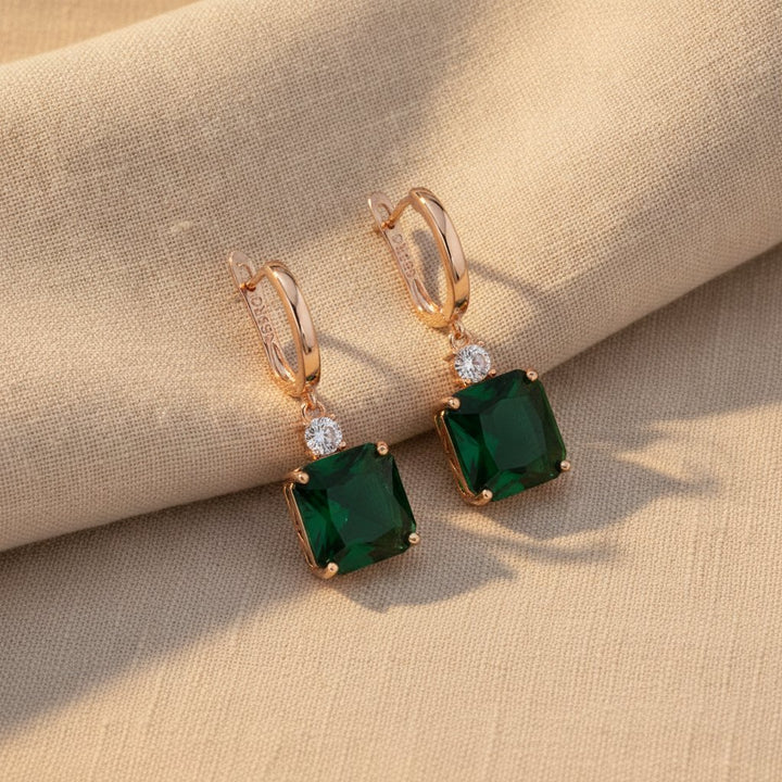 Fleur Crystal Earrings