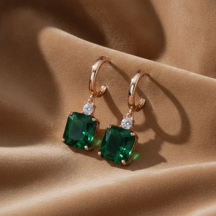 Fleur Crystal Earrings