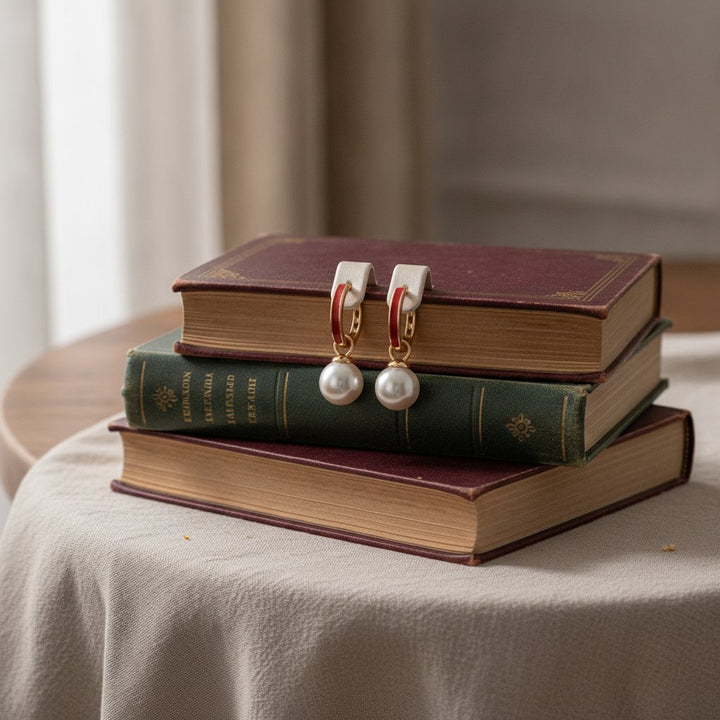 Fleur Pearl Earrings