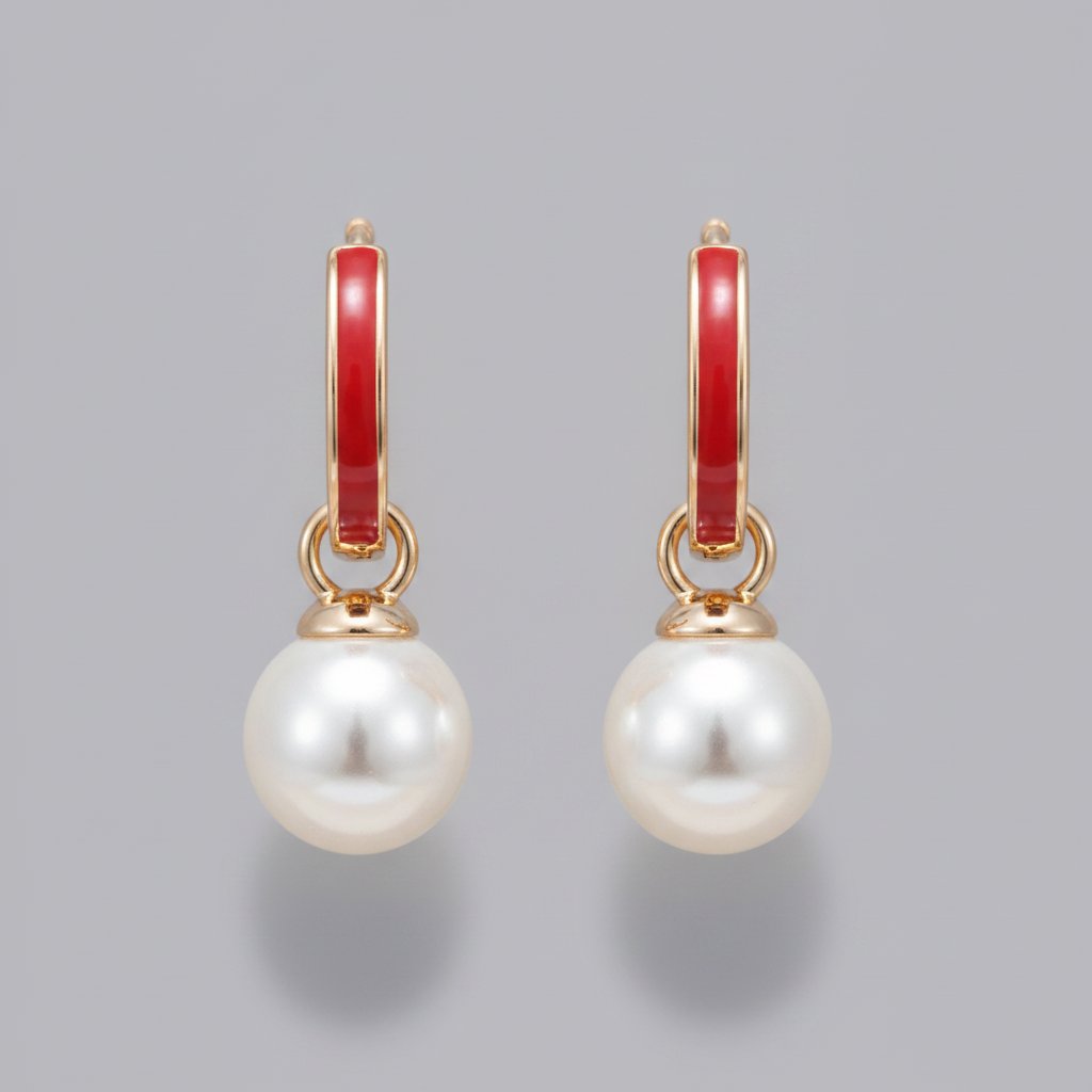 Fleur Pearl Earrings