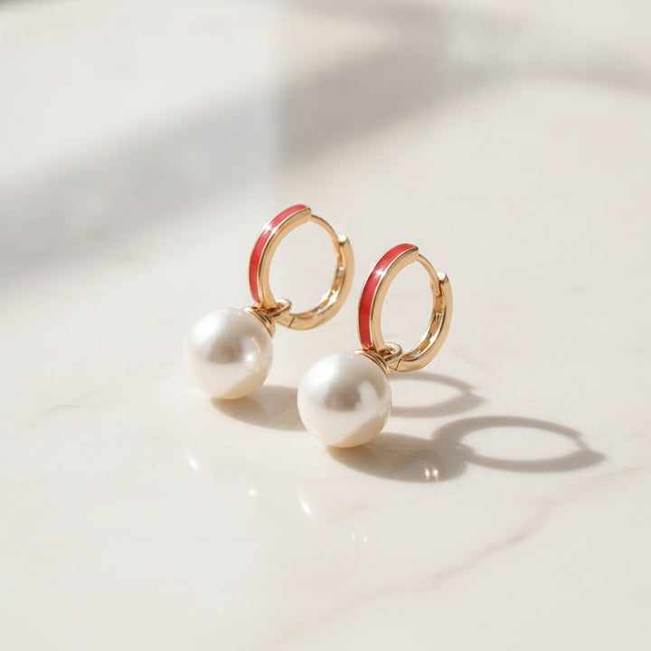 Fleur Pearl Earrings