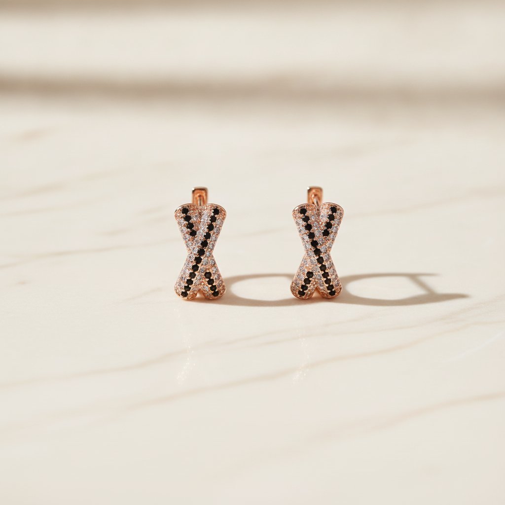 Fleur Zirconia Earrings