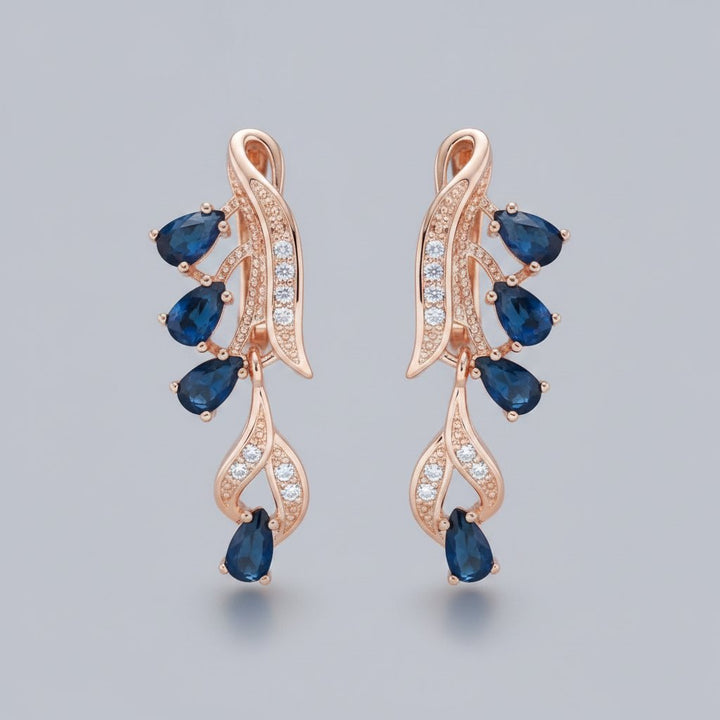 Fleur Crystal Earrings