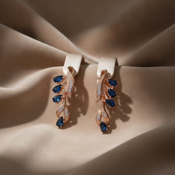 Fleur Crystal Earrings