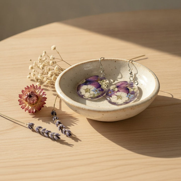 Fleur Crystal Earrings
