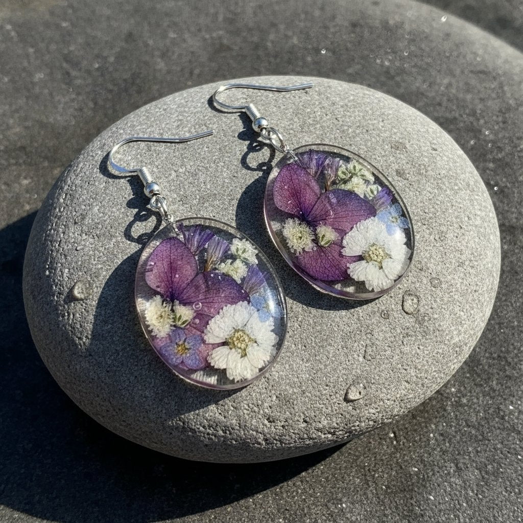 Fleur Crystal Earrings