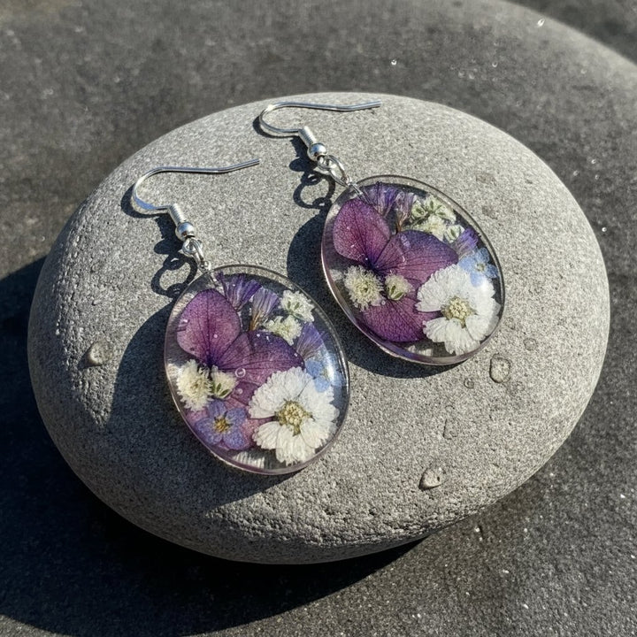 Fleur Crystal Earrings