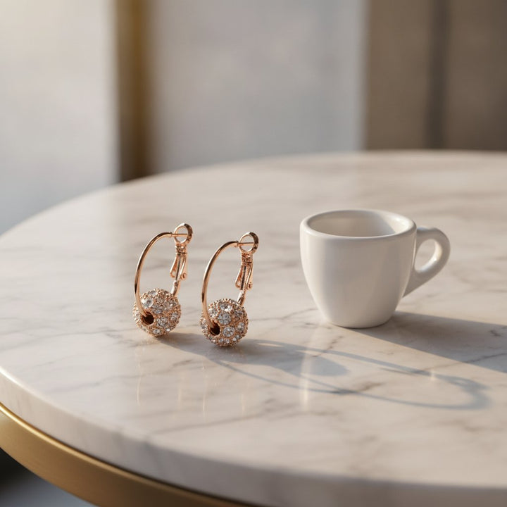 Fleur Gold Earrings