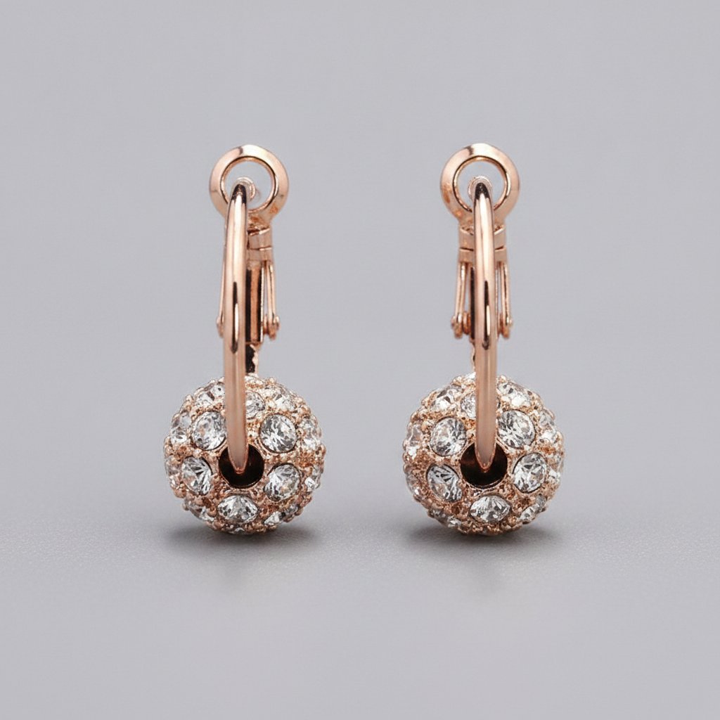 Fleur Gold Earrings