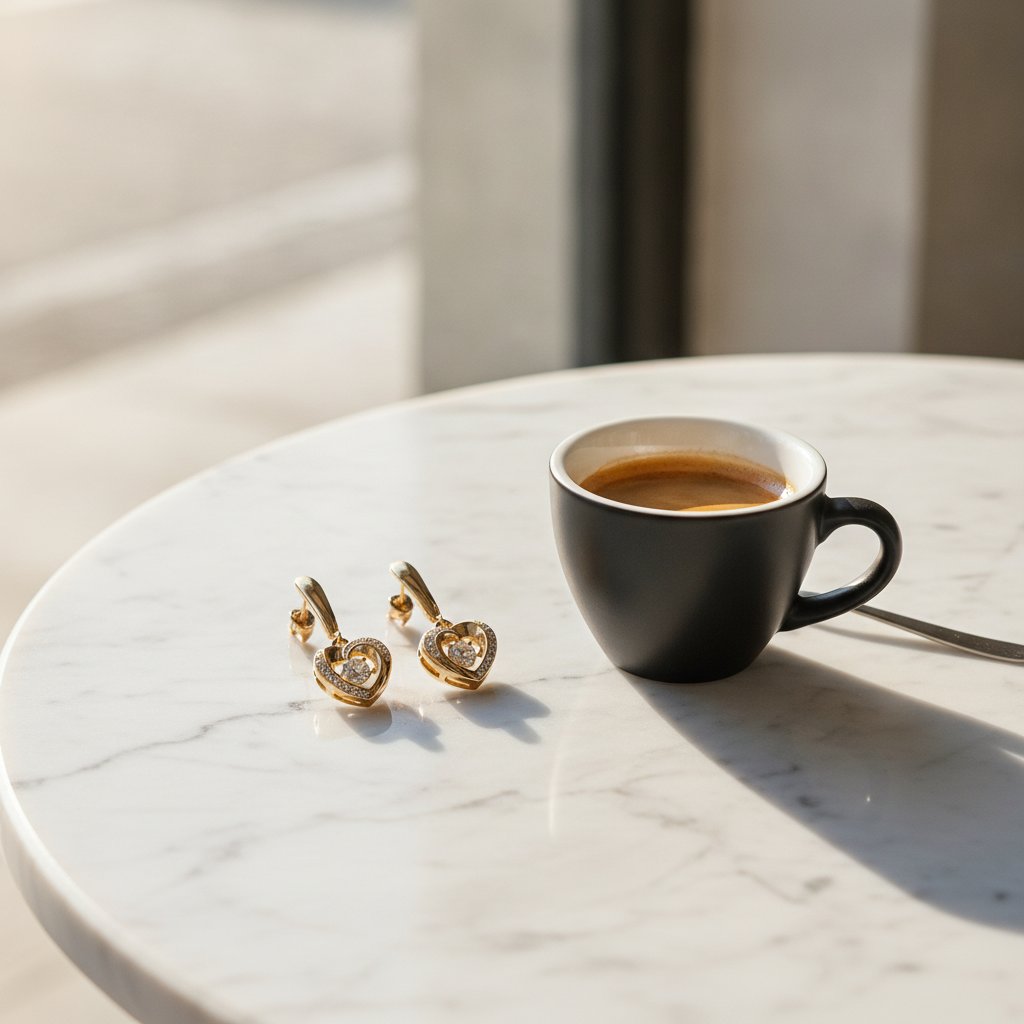 Fleur Gold Earrings