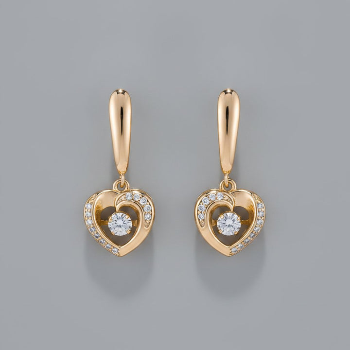 Fleur Gold Earrings