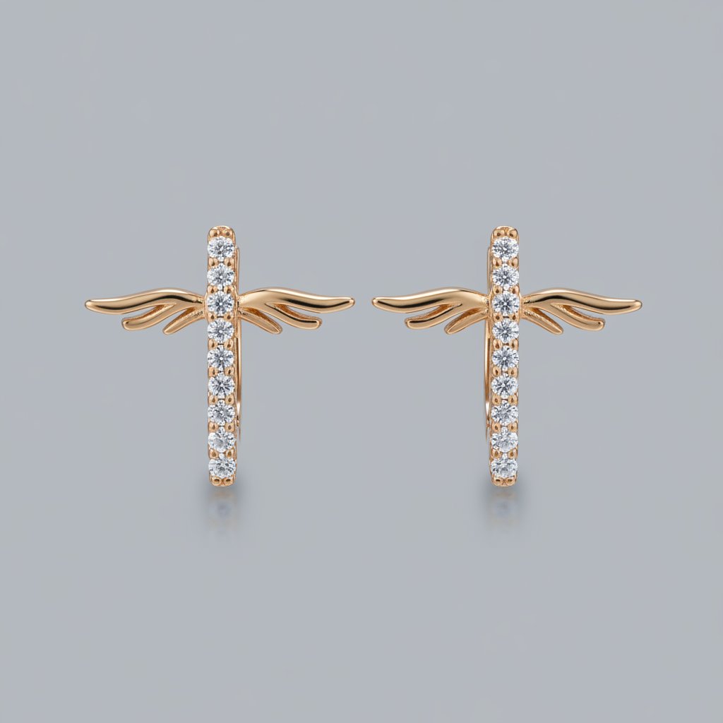 Fleur Gold Earrings