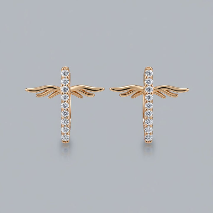 Fleur Gold Earrings