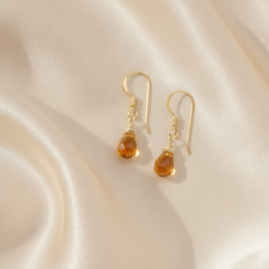 Fleur Crystal Earrings