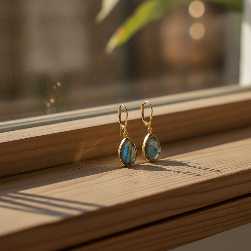 Fleur Gold Earrings