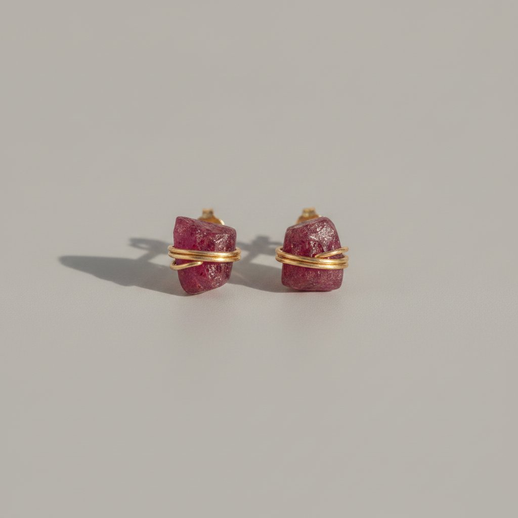 Fleur Gold Earrings