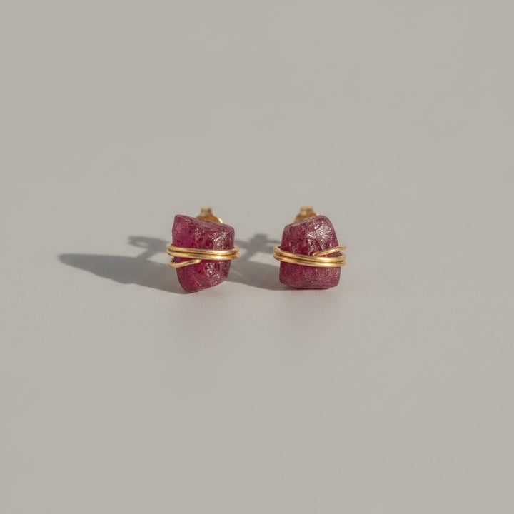 Fleur Gold Earrings