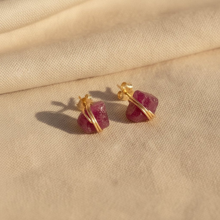 Fleur Gold Earrings