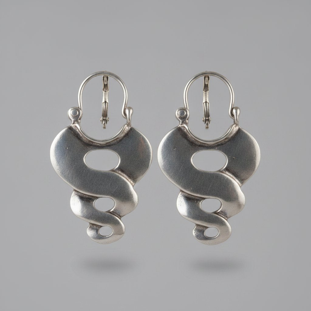 Fleur Silver Earrings