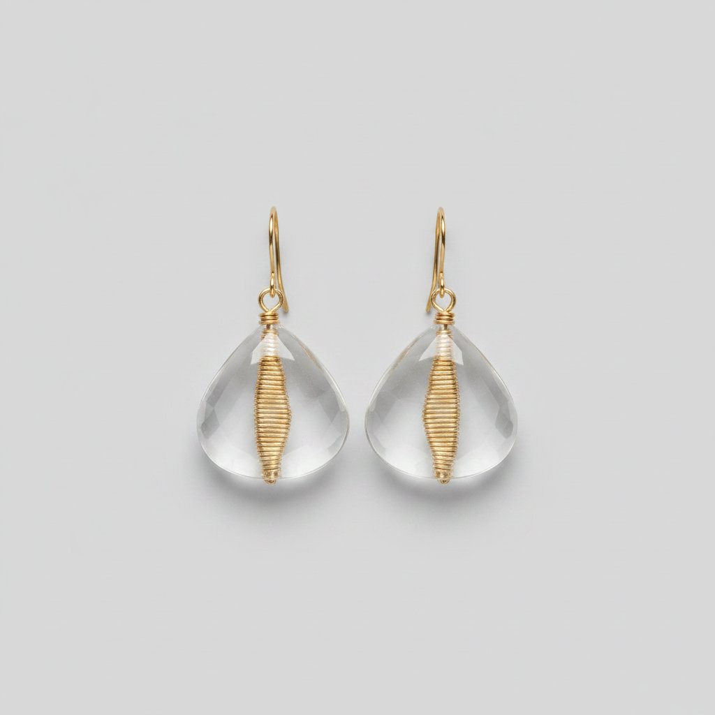 Fleur Crystal Earrings