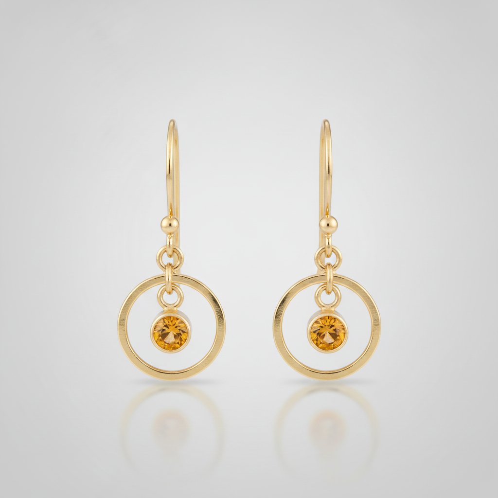 Fleur Zirconia Earrings