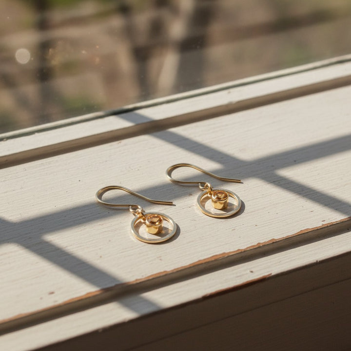 Fleur Zirconia Earrings