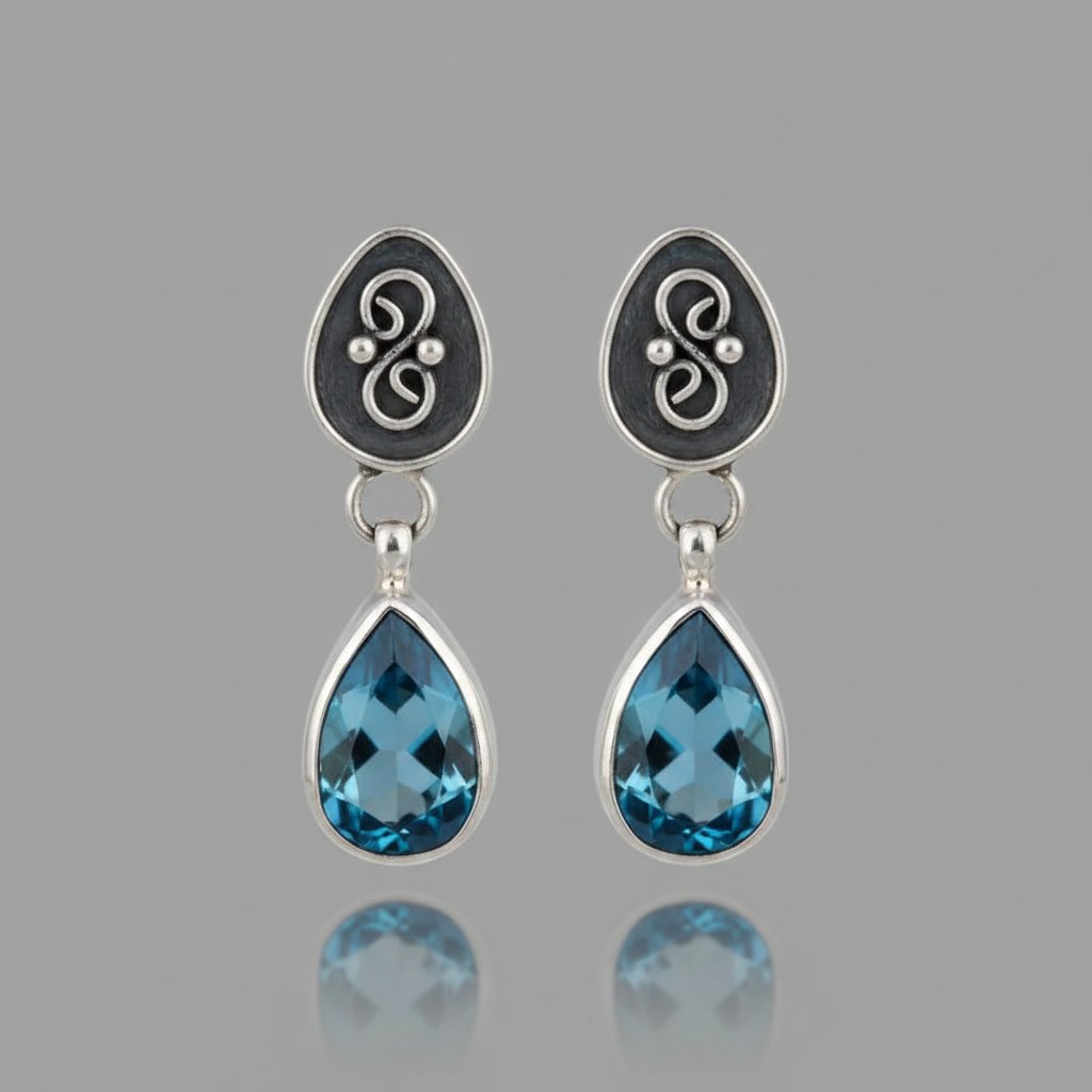Fleur Crystal Earrings