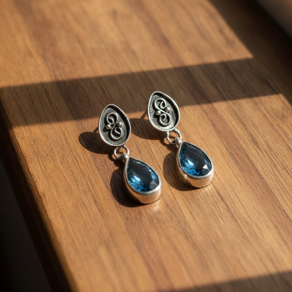 Fleur Crystal Earrings